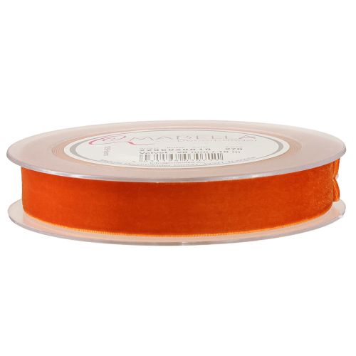 Artikel Dekoband Samtband Band Dunkles Orange 20mm 10m