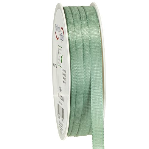 Dekoband Taftband Geschenkband Grün Salbei 10mm 50m