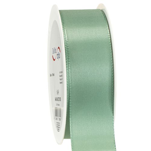 Dekoband Taftband Geschenkband Grün Salbei 40mm 50m