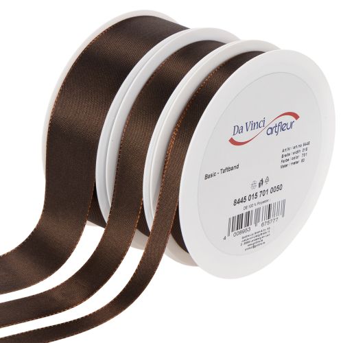 Taftband Braun 50 m Verschiedene Breiten bestellen | Floristik24.at