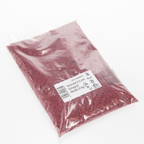 Artikel Dekogranulat Rot Dekosteine 2mm - 3mm 2kg