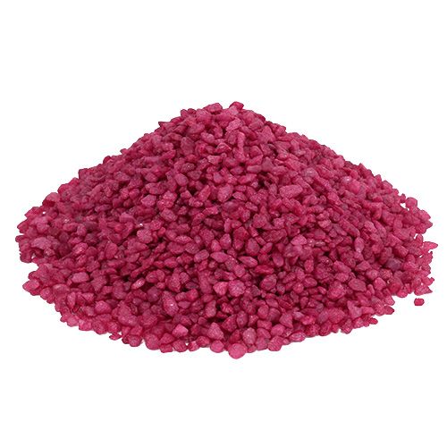 Floristik24 Dekogranulat Fuchsia Dekosteine 2mm - 3mm 2kg