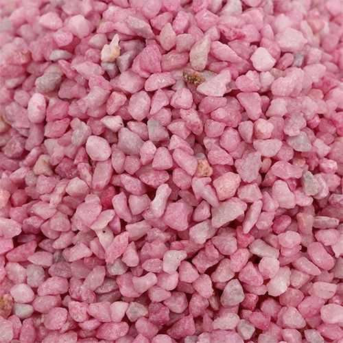 Floristik24 Dekogranulat Pink Dekosteine 2mm - 3mm 2kg