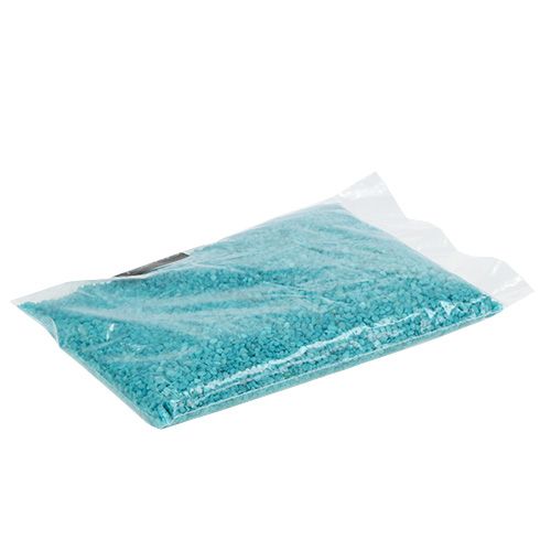 Floristik24 Dekogranulat Türkis Dekosteine 2mm - 3mm 2kg