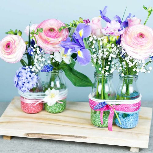 Floristik24 Dekogranulat Pink Dekosteine 2mm - 3mm 2kg