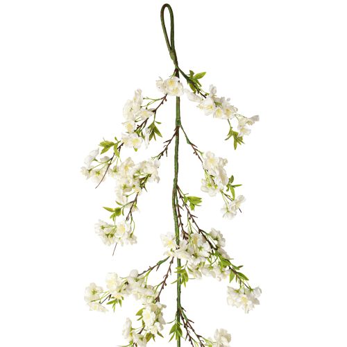 Artikel Dekohänger Kirschblüten Kunstblumen Girlande Weiß 170cm