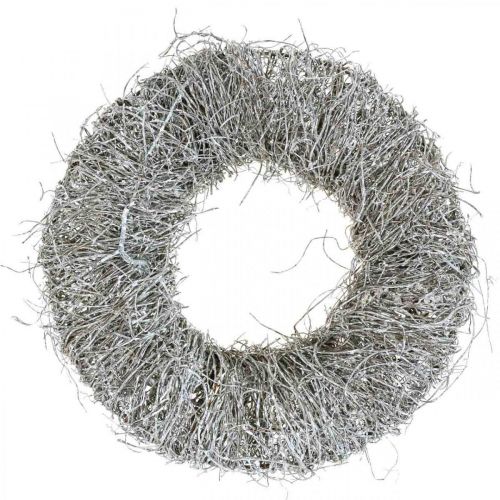 Dekokranz Natur, Rebenkranz, Naturkranz Ø25cm Weiß