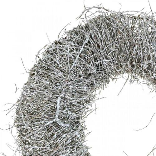 Dekokranz Natur, Rebenkranz, Naturkranz Ø25cm Weiß
