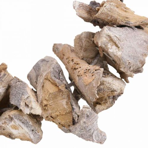 Floristik24 Dekokranz Naturkranz Wurzelholz Deko Natur Weiß Ø30cm