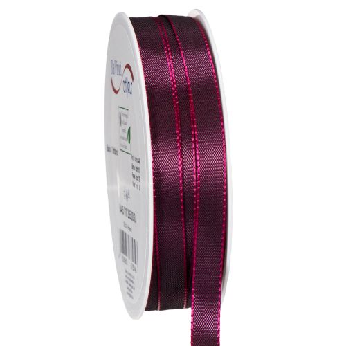 Dekoband Taft 10mm 50m Berry glänzend für Geschenkverpackung bestellen | Floristik24.at