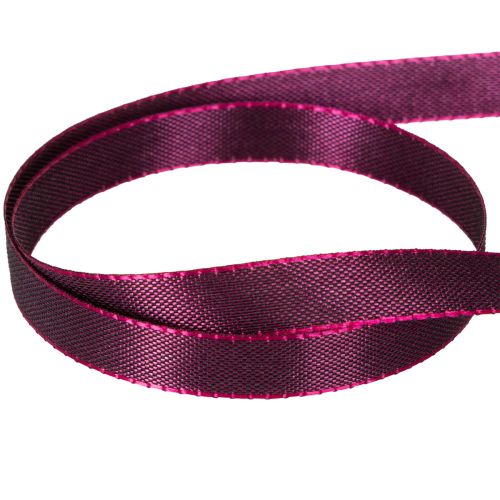 Dekoband Taft 10mm 50m Berry
