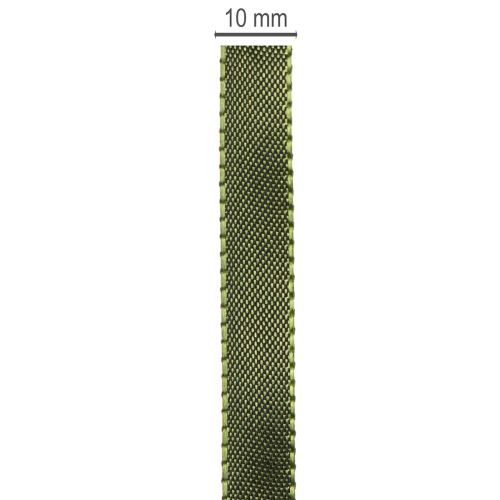 Taftband Moosgrün 10mm x 50m für Geschenkverpackungen und Dekoration | Floristik24.at
