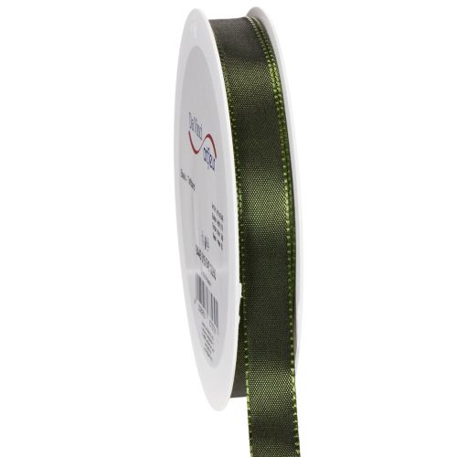 Geschenkband Taftband 15mm 50m Moosgrün für Bastel- und Dekoarbeiten bestellen | Floristik24.at