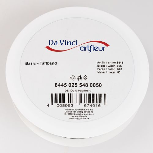 Grünes Taftband 25mm breit 50m