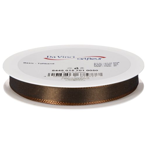 Taftband Braun 15mm x 10m für