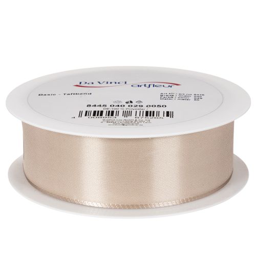 Dekoband Taft Champagner 40mm