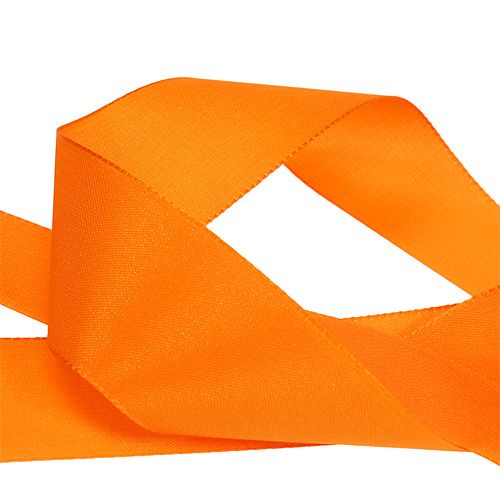 Artikel Geschenk- und Dekorationsband Orange 40mm 50m