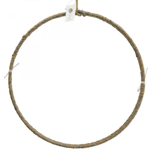 Artikel Dekoring Jute Scandi Deko Ring zum Aufhängen Ø40cm 2St