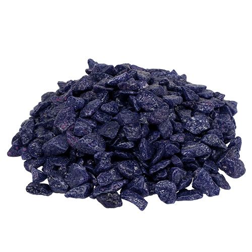 Floristik24 Dekosteine 9mm - 13mm Violett 2kg