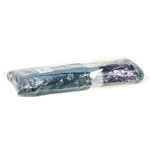 Floristik24 Dekostoff Velvet Anthrazit 140cm x 300cm