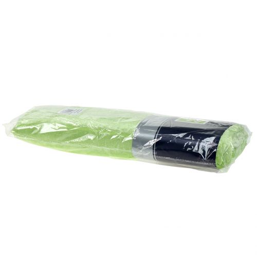 Floristik24 Dekostoff Velvet Apfelgrün 140cm x 300cm