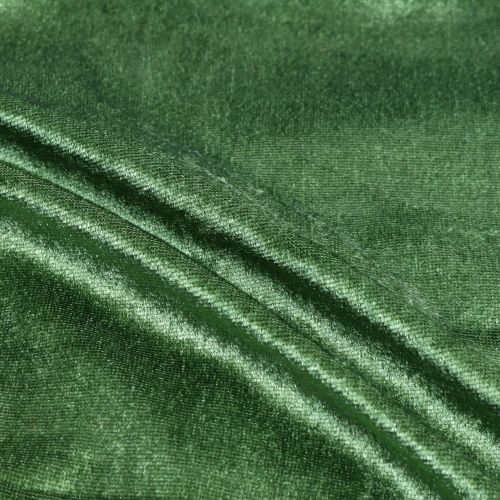 Floristik24 Dekostoff Velvet Moosgrün 140cm x 300cm