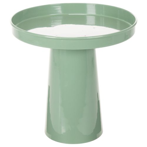 Dekoteller Metall Grün Rund 20 cm für Blumenarrangements bestellen | Floristik24.at