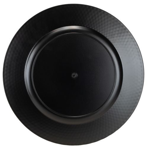 Artikel Dekoteller rund Kunststoff Deko Teller Silber Ø33cm