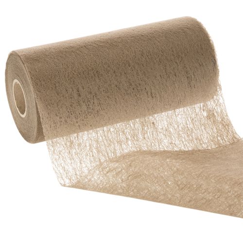 Vliesrolle Braun 24 cm x 25 m für Tischdekoration und Wohnraum | Floristik24.at