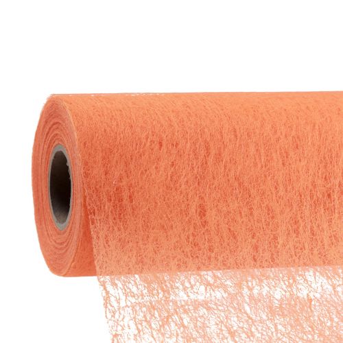 Floristik24 Dekovlies Tischband Deko Vlies Tischläufer Orange 23cm 25m