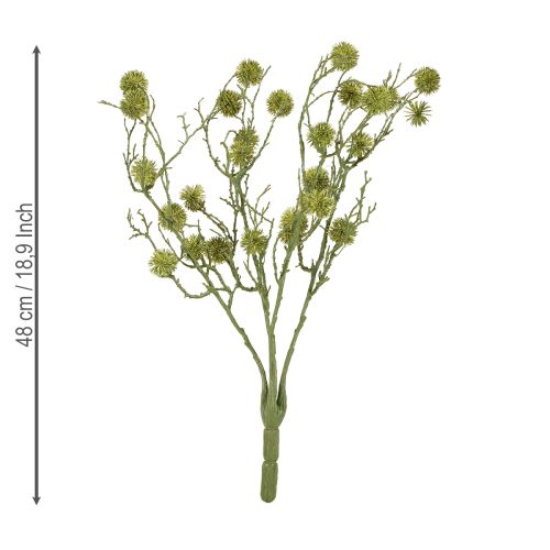 Artikel Dekozweig Amberbaum Baumfrüchte Hellgrün 48cm