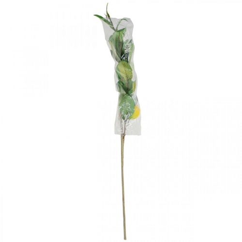 Artikel Dekozweig Zitronenzweig mit Blüten und Früchten H68cm