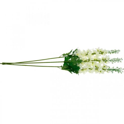 Artikel Delphinium Weiß Künstlicher Rittersporn Seidenblumen Kunstblumen 3St