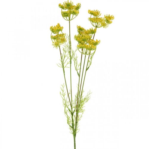 Artikel Gelber Dill, Künstliche Kräuterpflanze, Dill zum Dekorieren L80cm