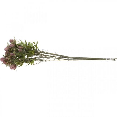 Artikel Distel Künstliche Stielblume Rosa 10 Blütenköpfe 68cm 3St