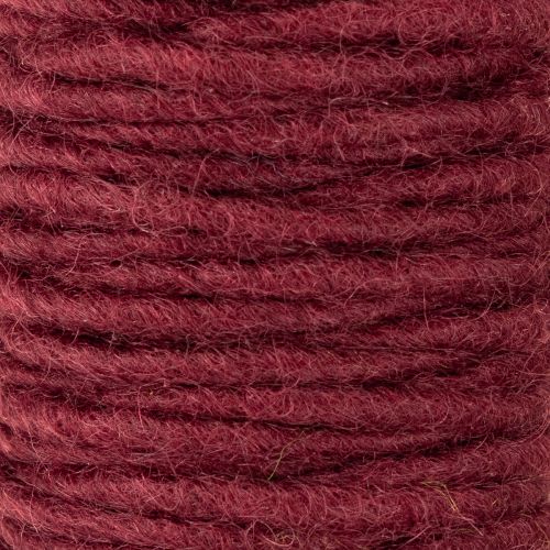 Artikel Wollkordel Bordeaux 55m Schnur Floristik Basteln DIY
