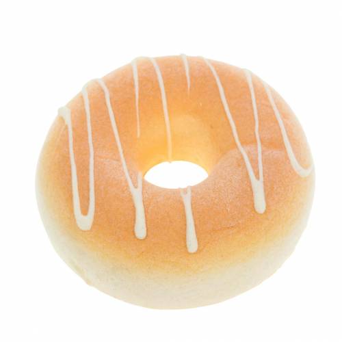 Floristik24 Deko-Donut Creme künstlich Ø8cm