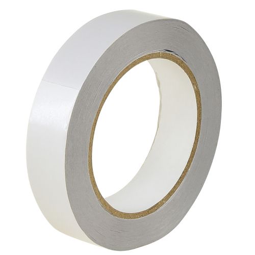 Floristik24 Doppelseitiges Klebeband Klar Transparent 25mm 25m