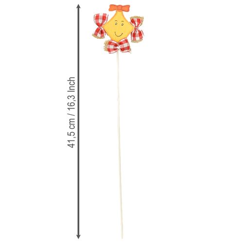 Artikel Drachen am Stab 9,5cm x 8cm 6St