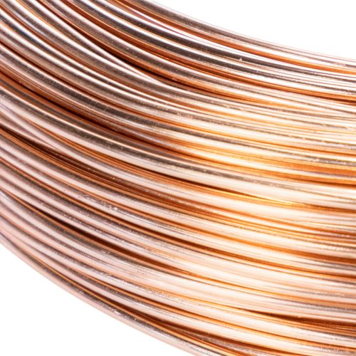 Aluminiumdraht Rolle 60 m Kupfer für Basteln und Floristik | Floristik24.at