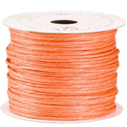 Floristik24 Draht umwickelt 50m Orange
