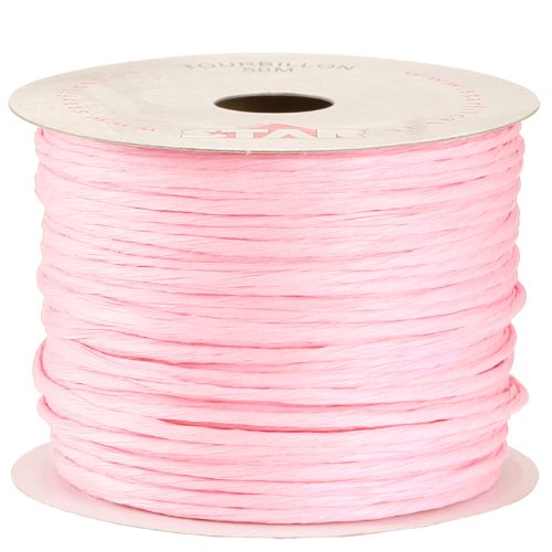 Floristik24 Draht umwickelt 50m Rosa