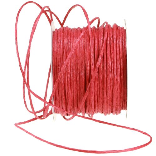 Artikel Draht umwickelt 50m Rot
