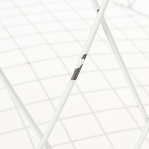 Artikel Drahtkorb mit Henkel Korb Weiß Metall Ø25/30/35cm 3er-Set