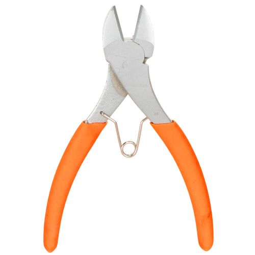 Drahtschneider aus Metall mit Neon-Griffen für Floristik und Basteln, 17 cm | Floristik24.at