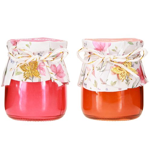 Artikel Duftkerzen im Glas Schmetterling Gold Frühling H7cm 2St