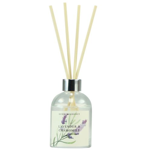 Floristik24 Duftstäbchen Lavendel Kamille Diffuser aus Glas 100ml