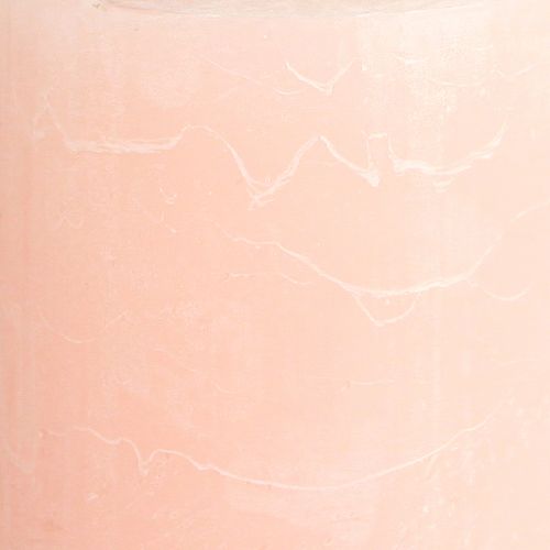 Artikel Durchgefärbte Kerzen Rosa Stumpenkerzen Hellrosa 85×120mm 2 St