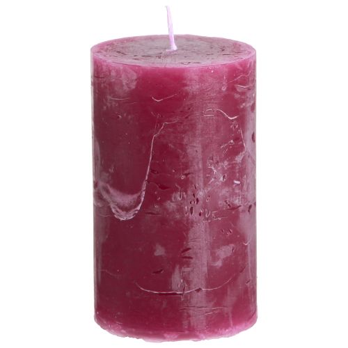 Floristik24 Durchgefärbte Kerzen Stumpenkerzen Berry 60x100mm 4 St