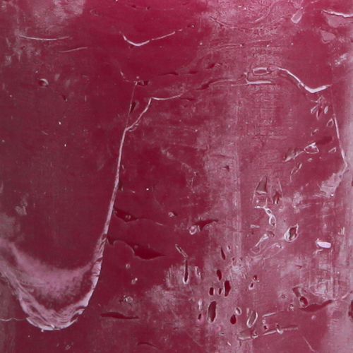 Floristik24 Durchgefärbte Kerzen Stumpenkerzen Berry 60x100mm 4 St